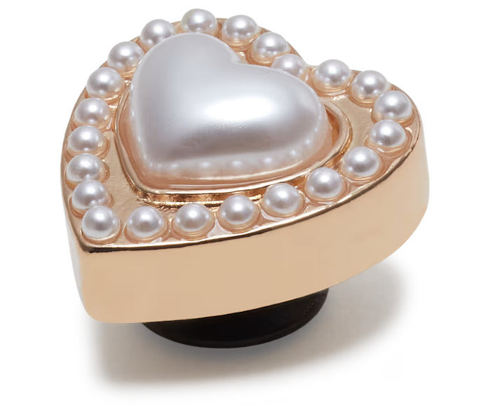 Gold Pearl Heart