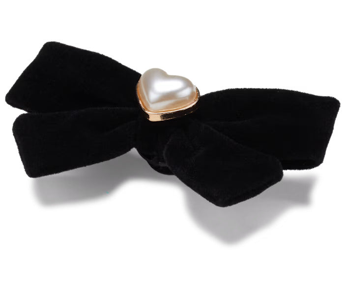 Velvet And Pearl Bow