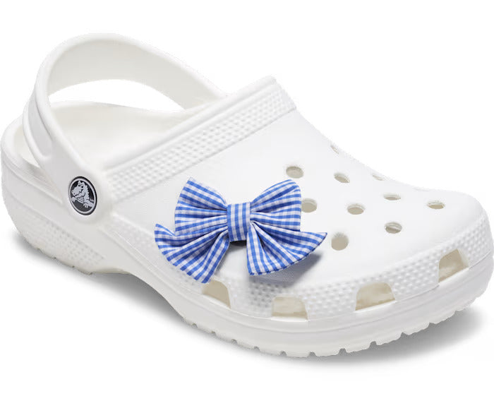 Blue Gingham Bow