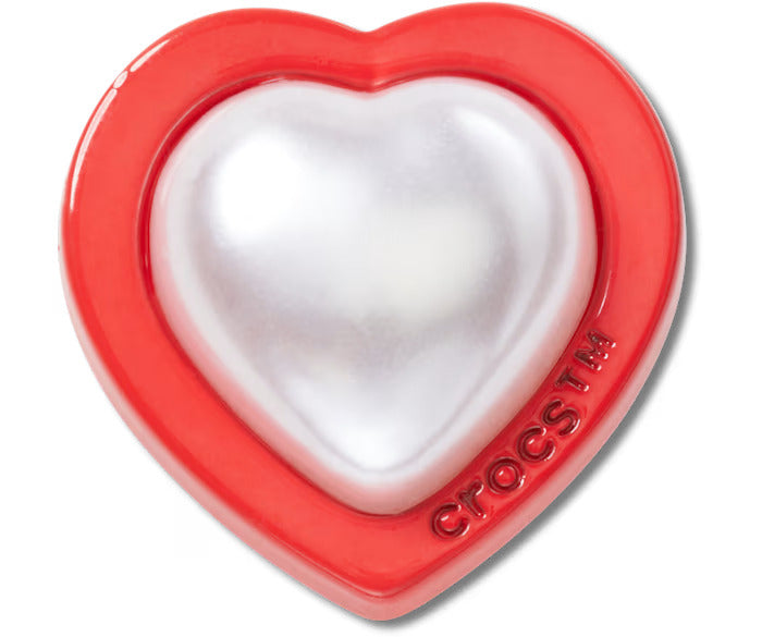 Red And Pearl Heart