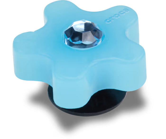 Blue Flower With Gem