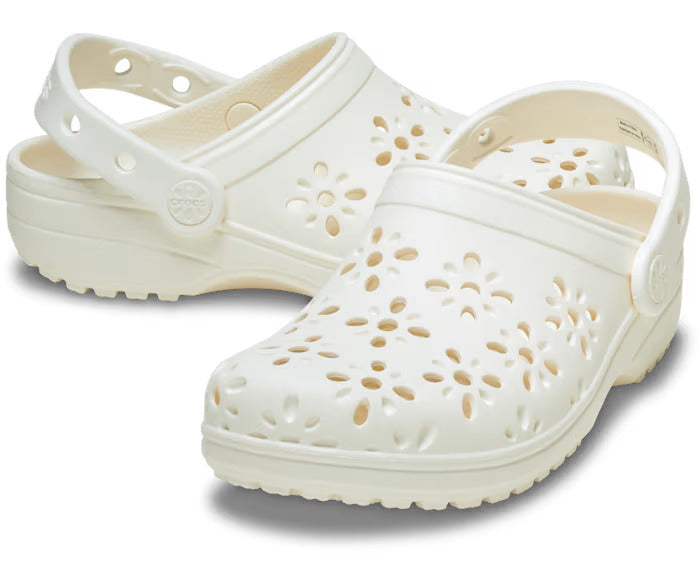 Classic Floral Cut Out Clog