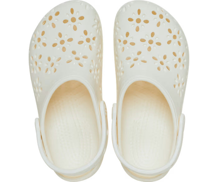 Classic Floral Cut Out Clog