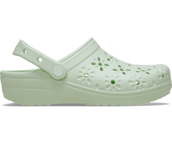 Classic Floral Cut Out Clog