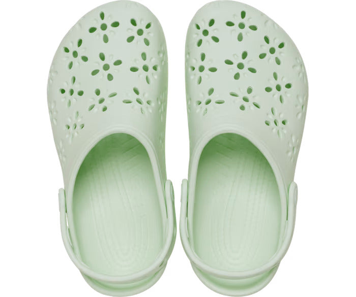 Classic Floral Cut Out Clog