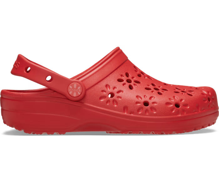 Classic Floral Cut Out Clog