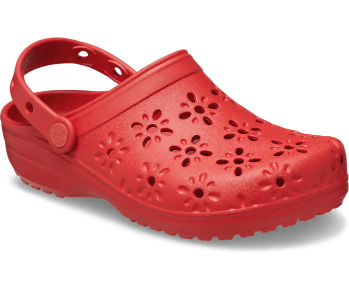 Classic Floral Cut Out Clog