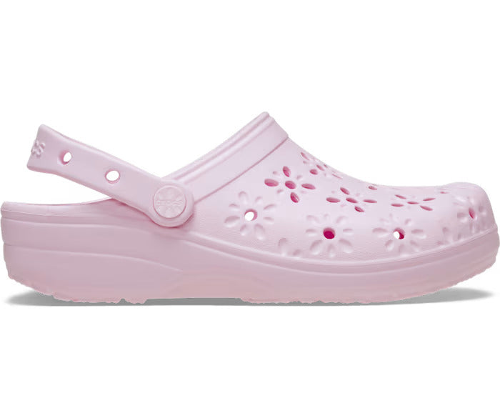 Classic Floral Cut Out Clog
