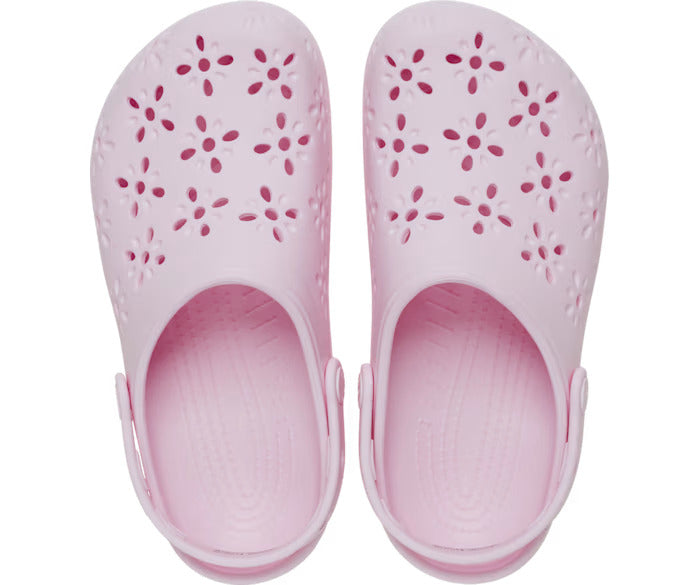 Classic Floral Cut Out Clog