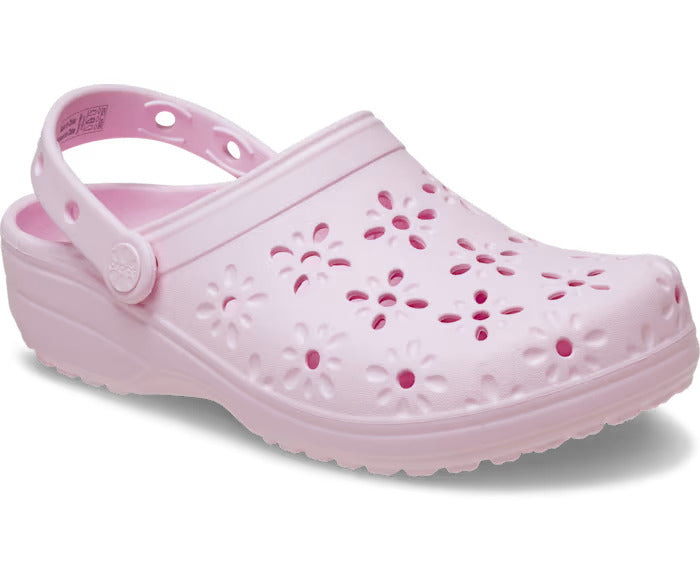Classic Floral Cut Out Clog