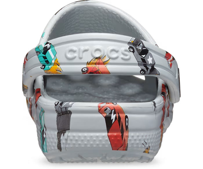 Toddler Classic Race Cars Graphic Clog