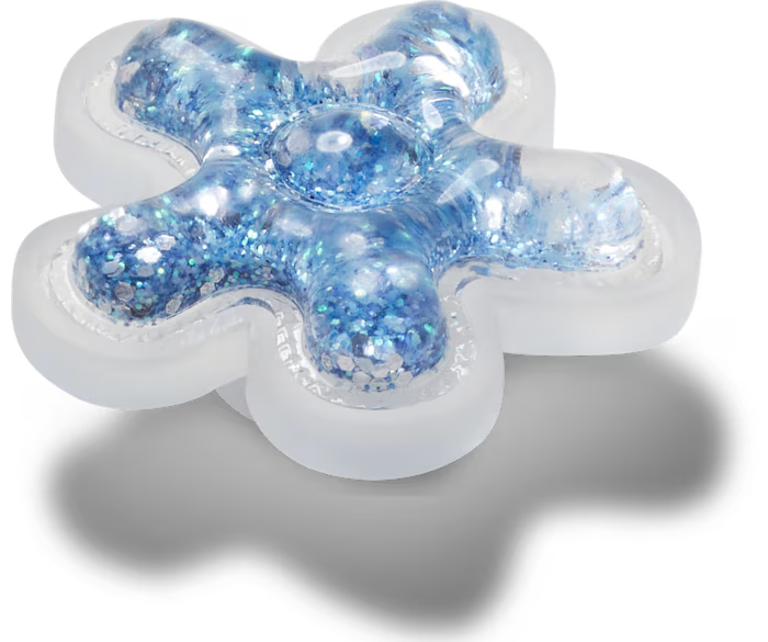 Blue Squish Filled Flower