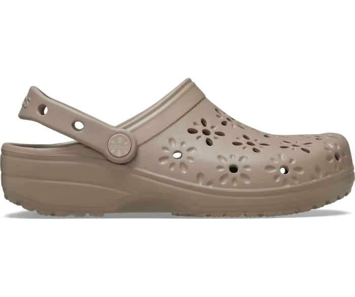 Classic Floral Cut Out Clog