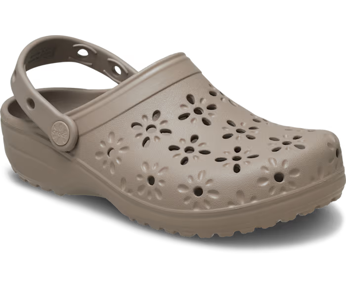 Classic Floral Cut Out Clog