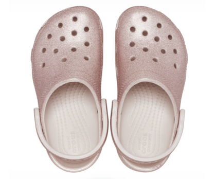 Toddler Classic Glitter Clog