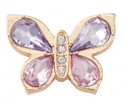 STAR WARS™ LOGO GOLD BUTTERFLY WITH GEM
