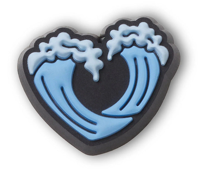 Blue Beach Wave Heart