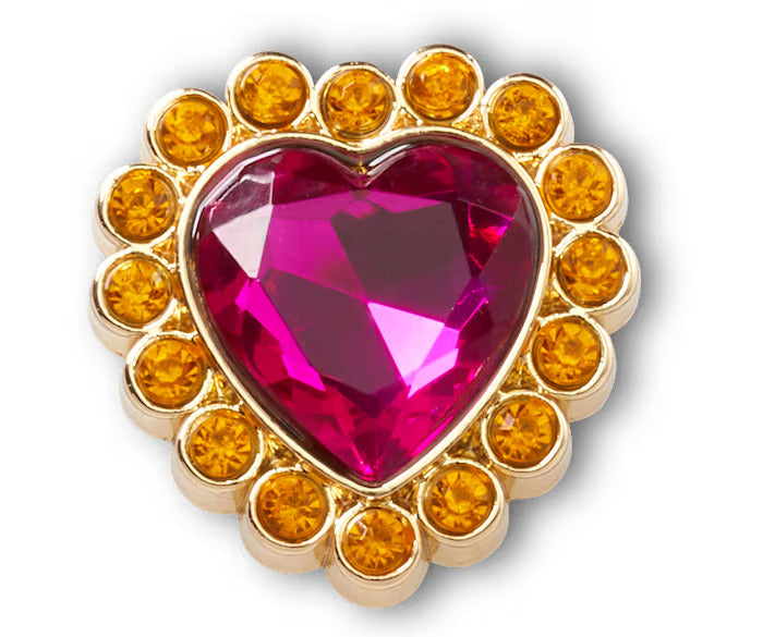 Pink Studded Heart