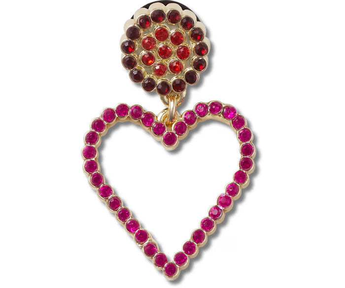 Pink Beaded Heart