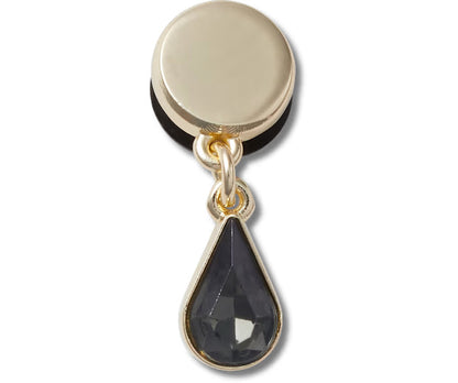 Tiny Black Pear Dangle