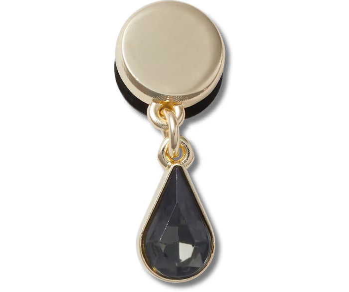 Tiny Black Pear Dangle