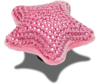 Plush Studded Pink Star