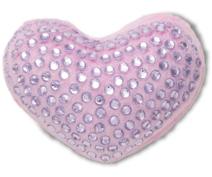 Plush Purple Gem Heart