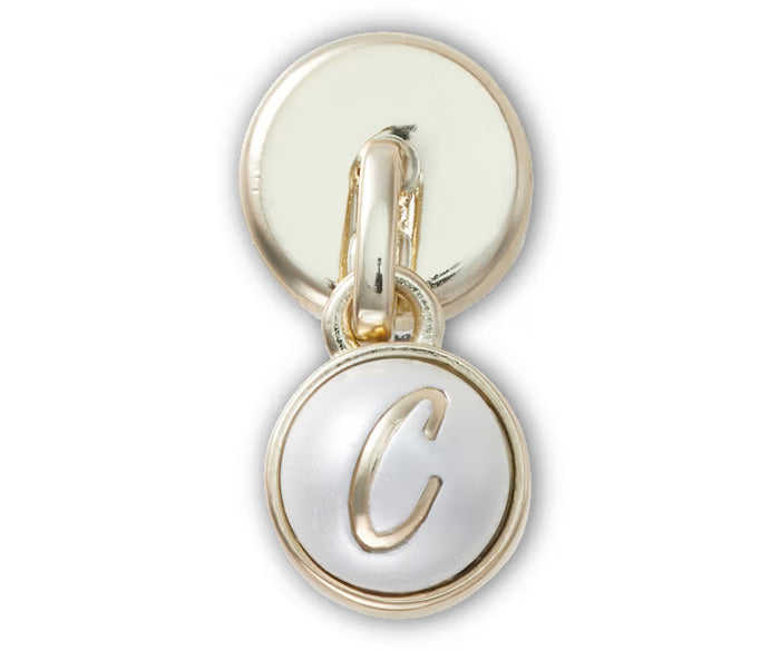 Pearl C Dangle Gem
