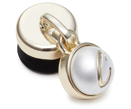 Pearl C Dangle Gem