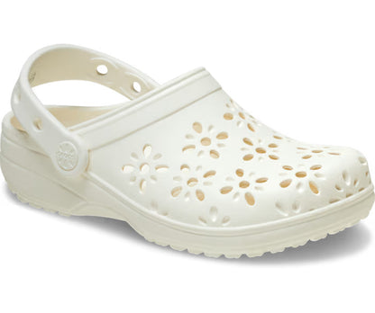 Classic Floral Cut Out Clog