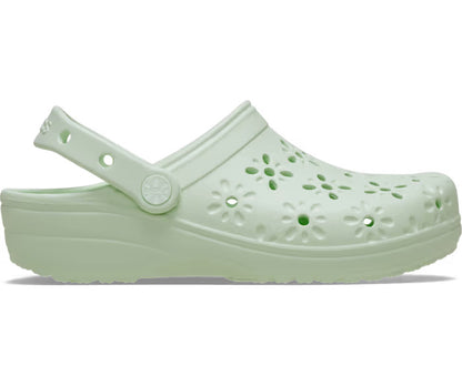 Classic Floral Cut Out Clog