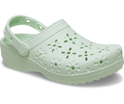 Classic Floral Cut Out Clog