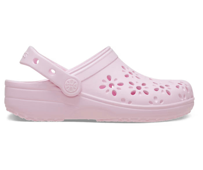 Kids' Classic Floral Cut Out Clog
