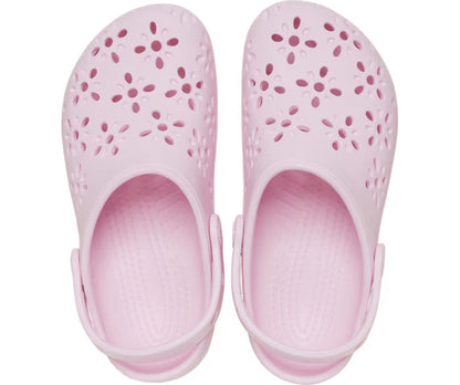 Kids' Classic Floral Cut Out Clog
