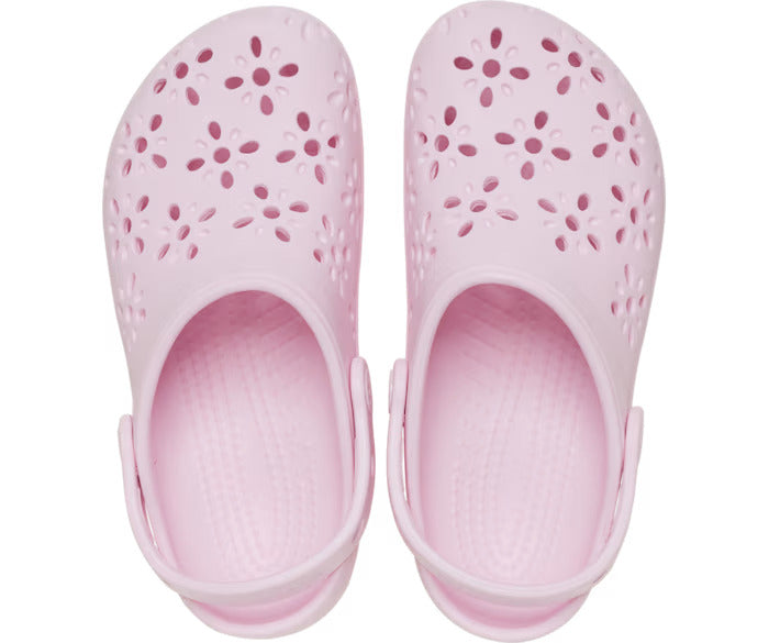 Kids' Classic Floral Cut Out Clog