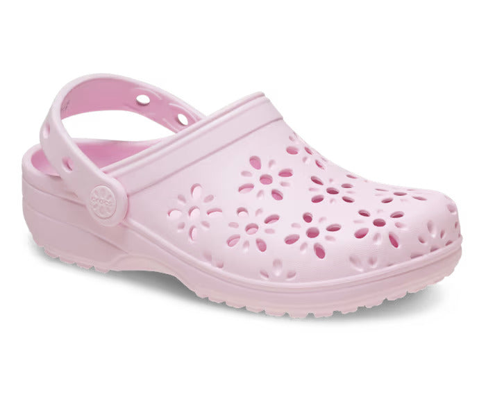 Kids' Classic Floral Cut Out Clog