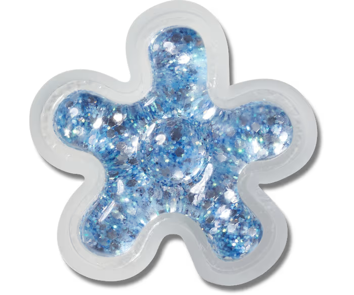 Blue Squish Filled Flower