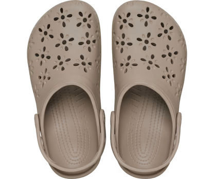 Classic Floral Cut Out Clog